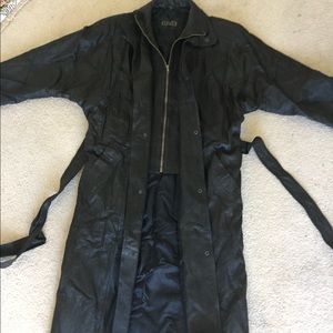 Men’s saxony leather jacket large